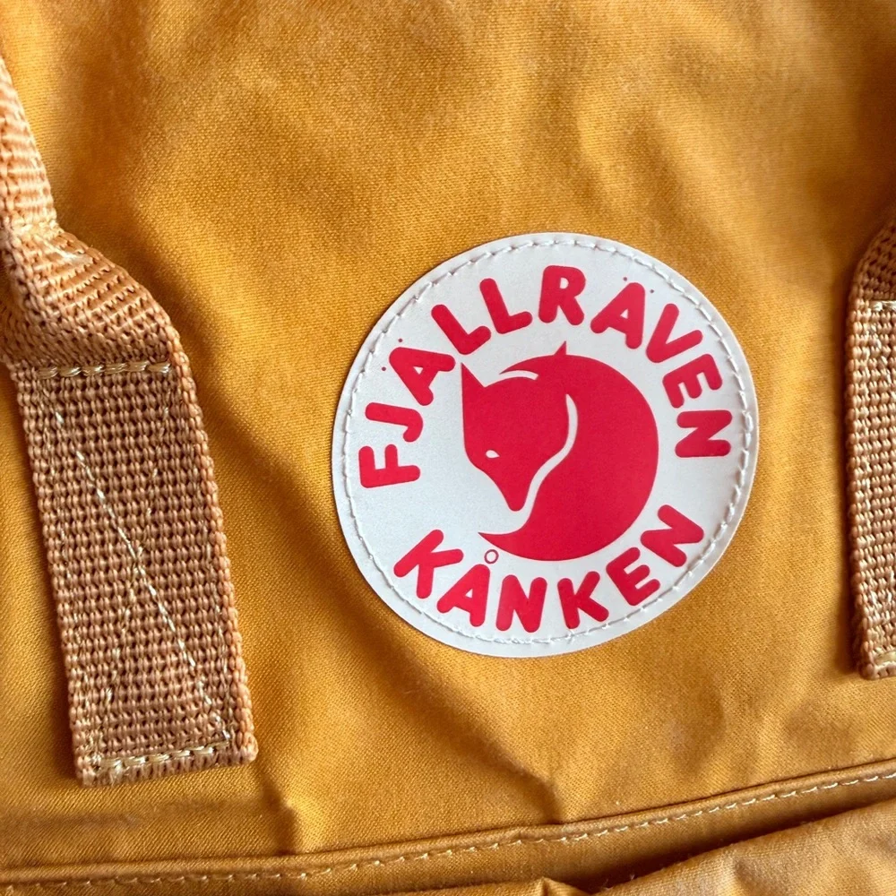 GUC Fjällräven Kånken Backpack in Mustard Yellow - Picture 3 of 16